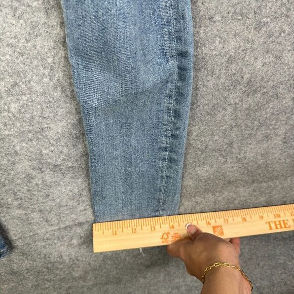 Agolde Distressed Ripped Sophie Skinny Jeans A003 B-843, Size 24 - Picture 7 of 12